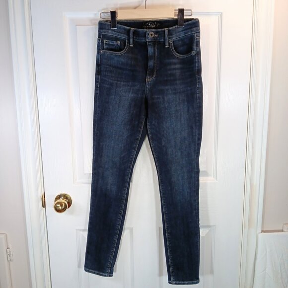 Lucky Brand Bridgette Skinny Dark Wash Blue Jeans Women's Size 26 - Picture 16 of 16